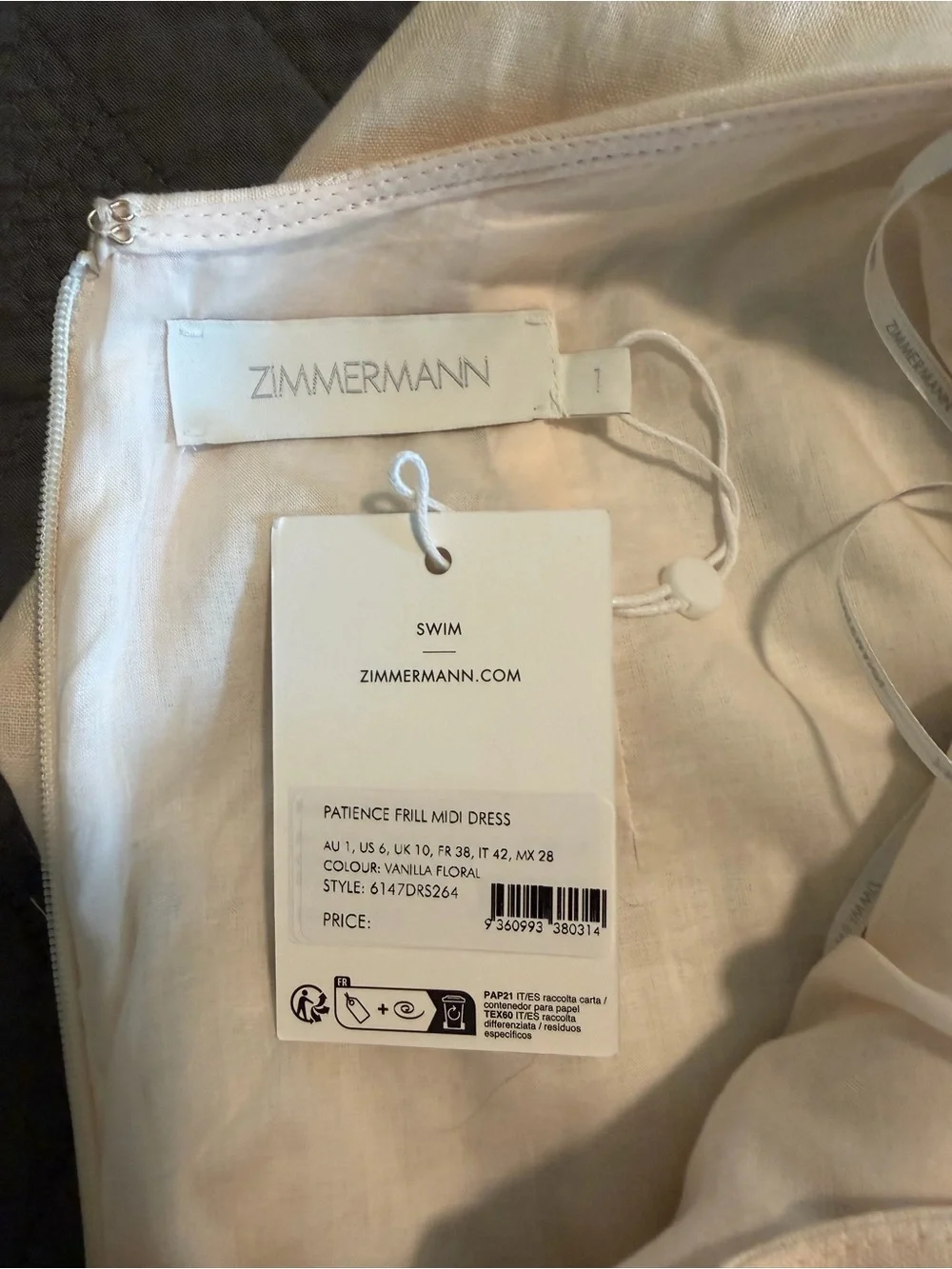 Zimmermann Patience Floral Linen Dress - Picture 7 of 7
